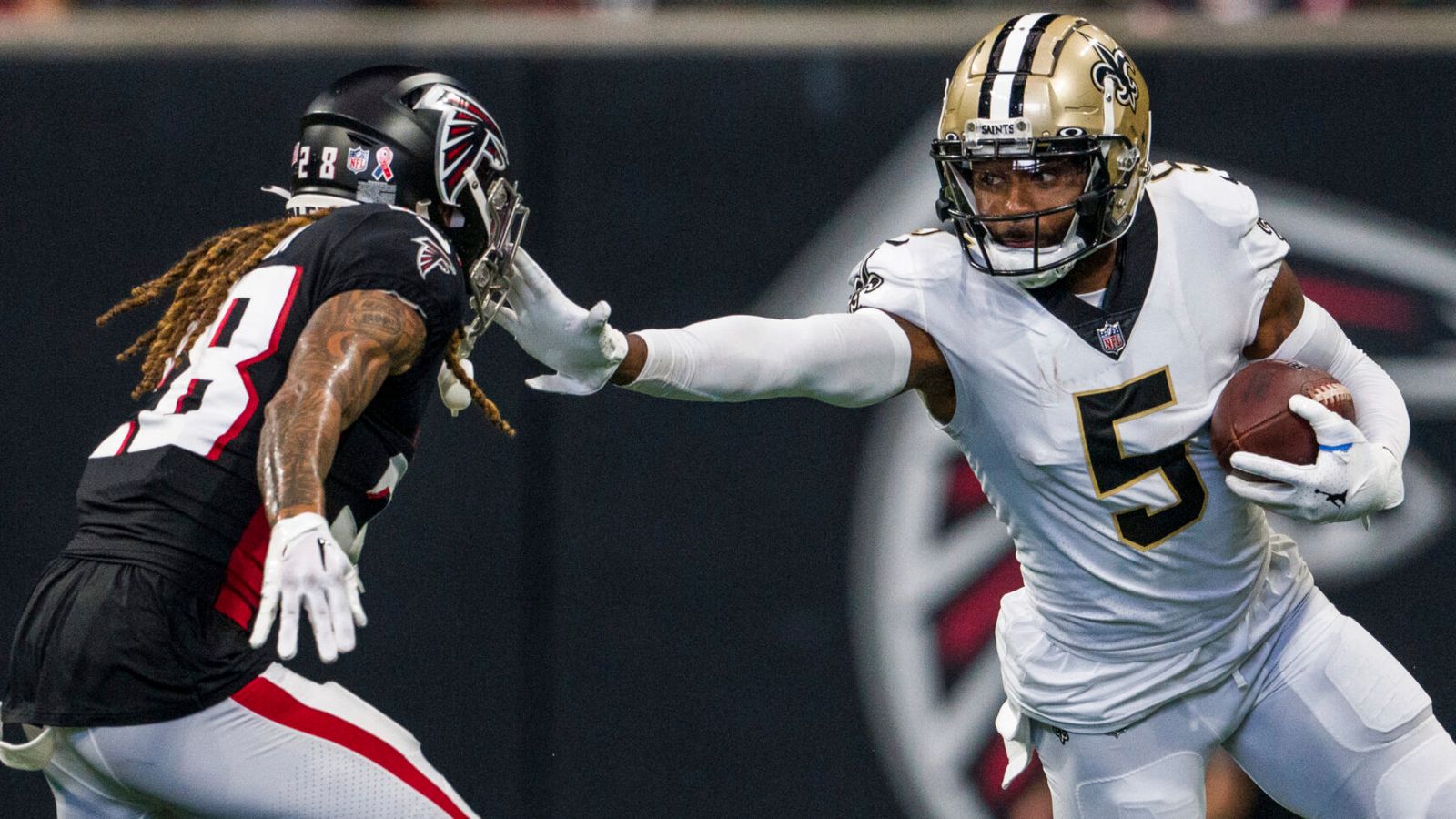 We didn't f---ing budge!' Saints WR Jarvis 'Juice' Landry living