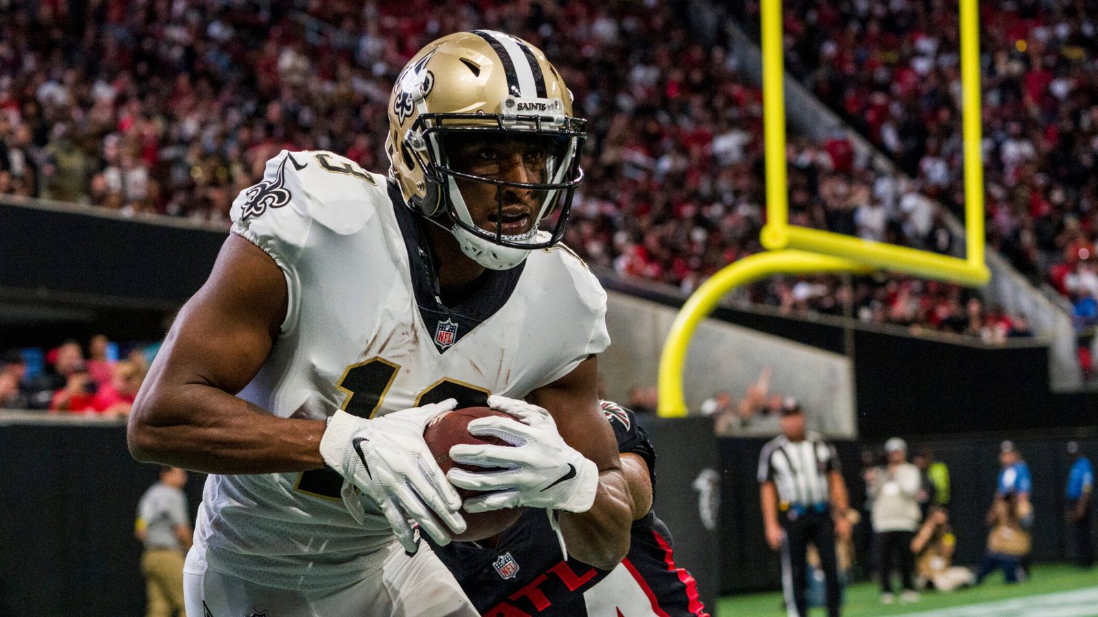 Saints receiver Michael Thomas expected to be out for the rest of the  season, Dennis Allen says