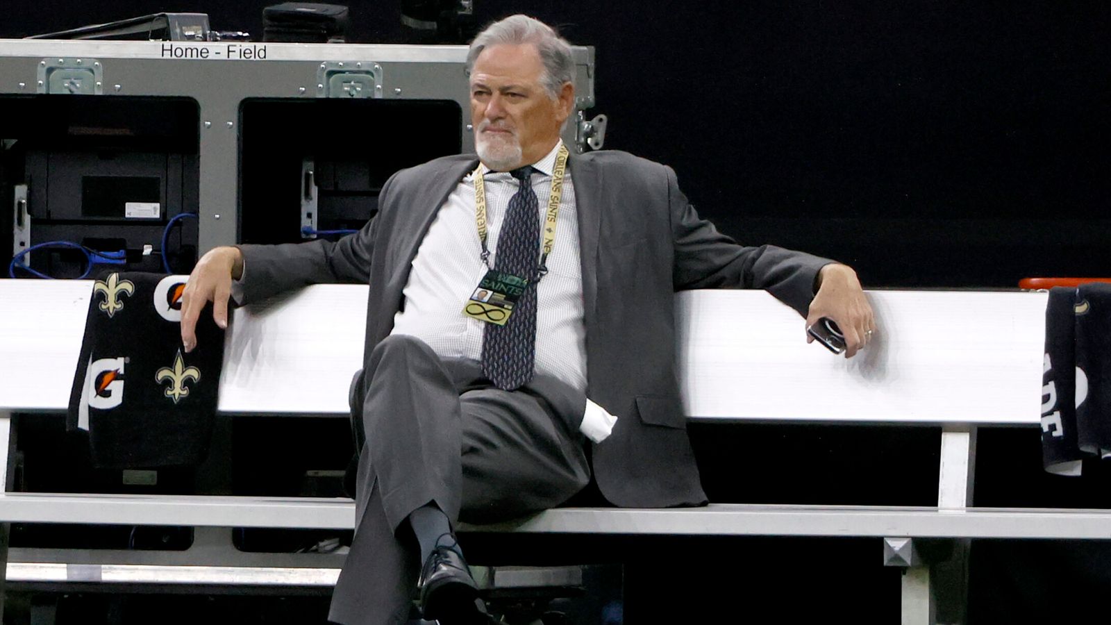 Saints GM Mickey Loomis maintains team's interest in QB prospects is normal