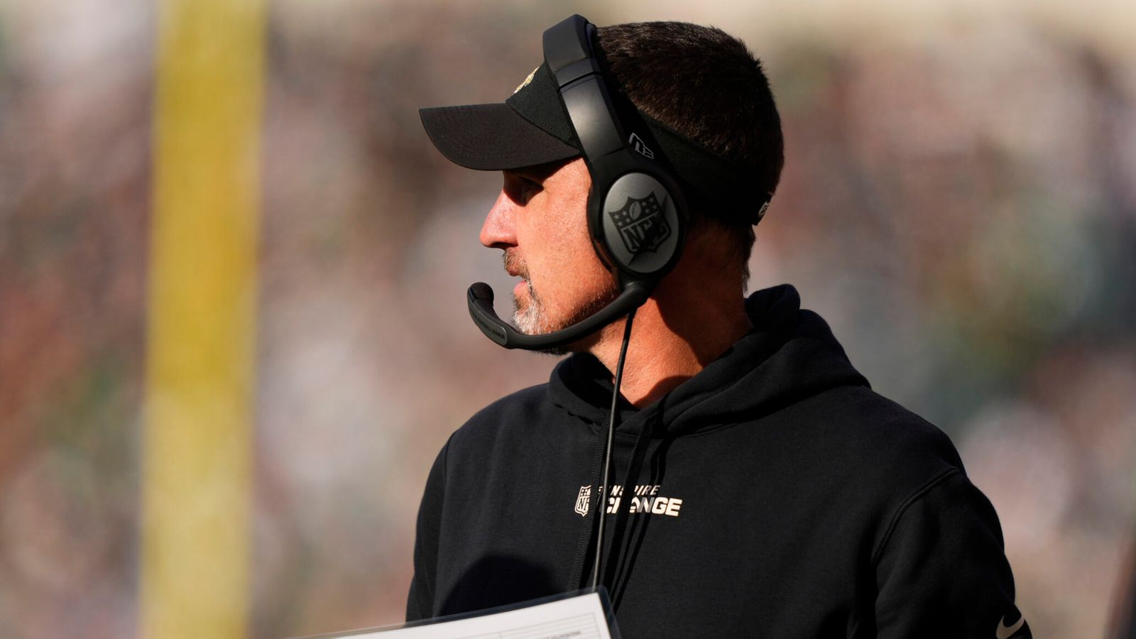 Dennis Allen addresses Trevor Penning's rough Week 1 start vs. Titans