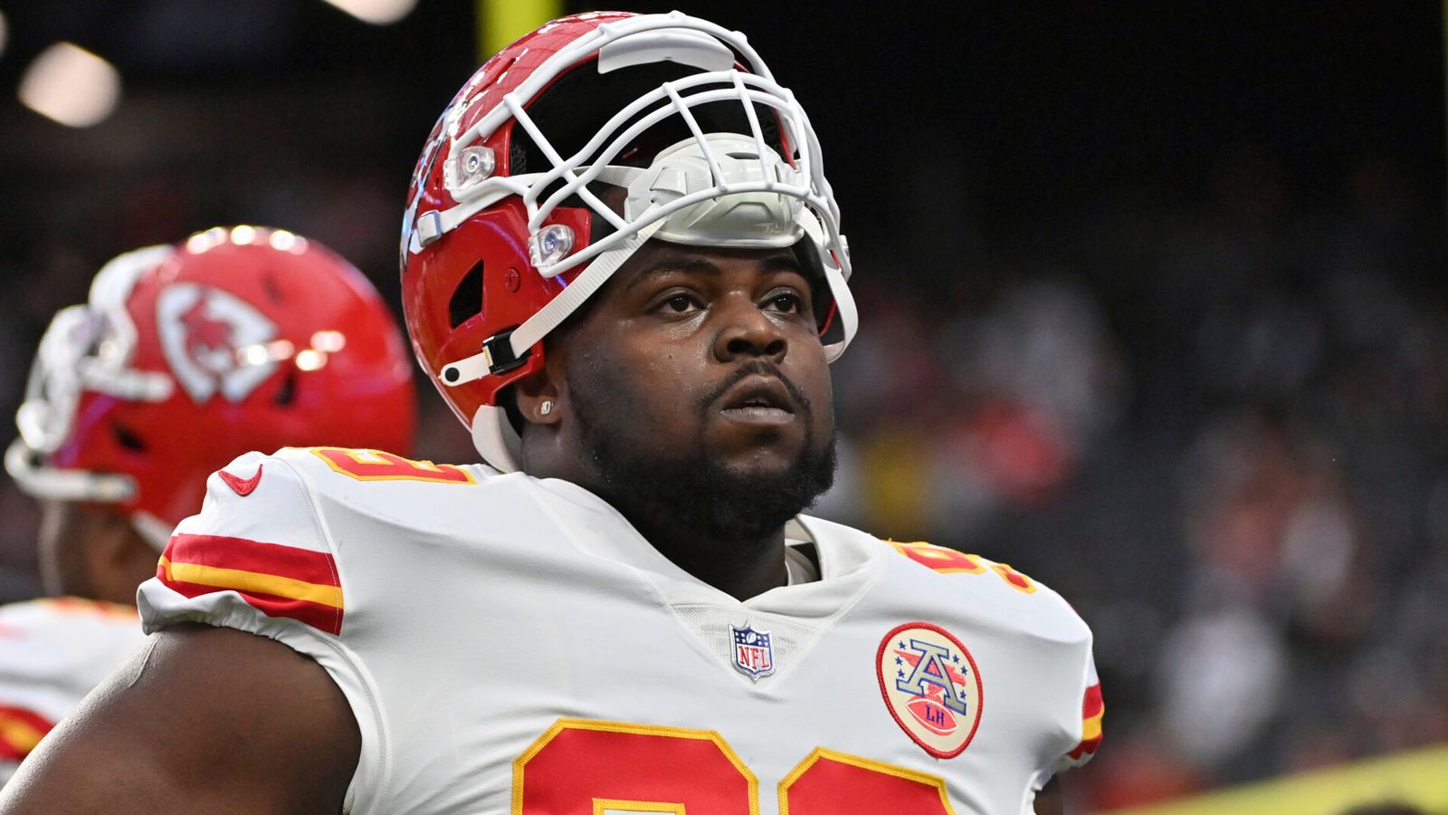 Around The NFL on X: Chiefs OL Khalen Saunders (elbow) is out for