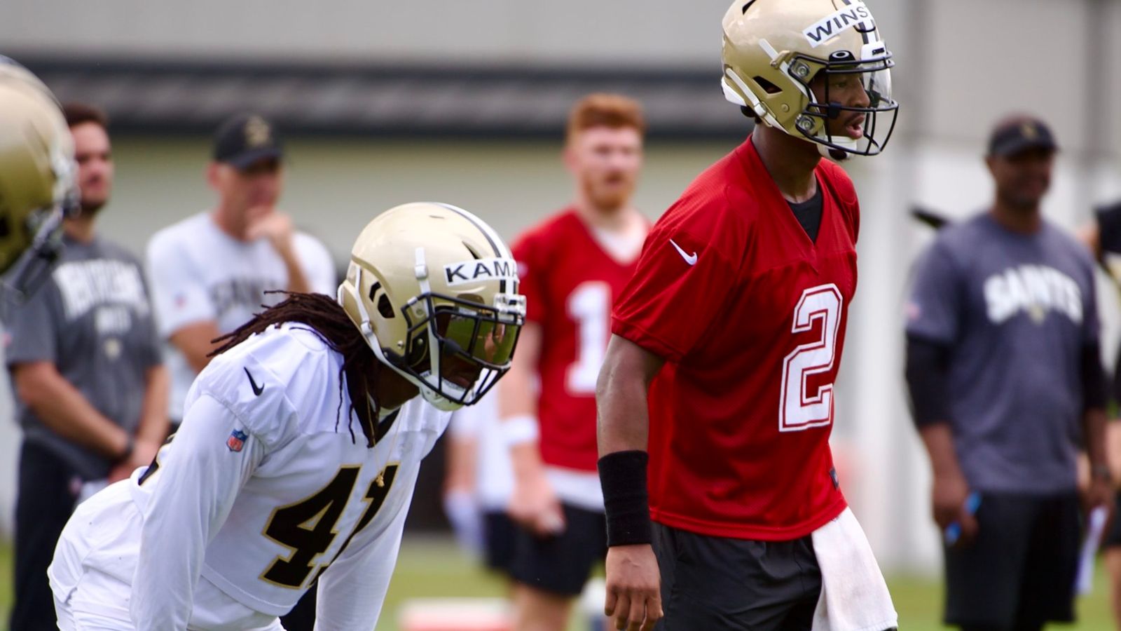 Jameis Winston highlights: See throws, more from new Saints QB at training  camp 