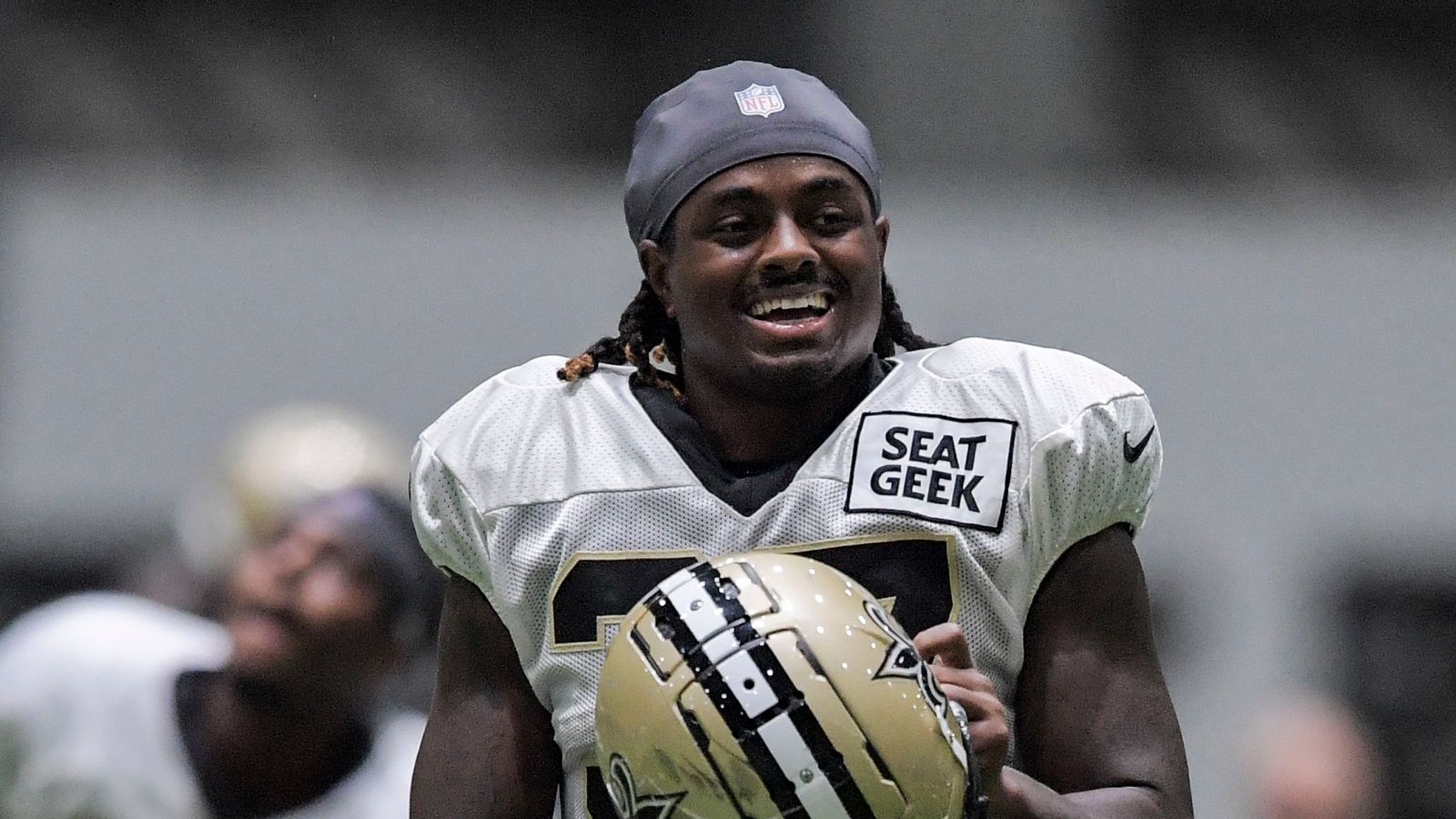 New Orleans Saints RB Tony Jones Jr. changes jersey number again