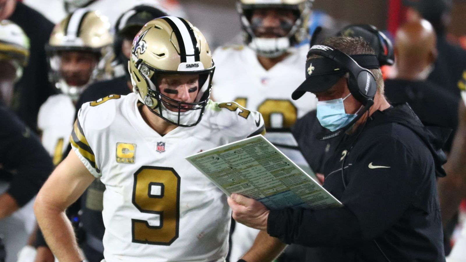 Coach Payton 'encouraged' by the Saints quarterback room