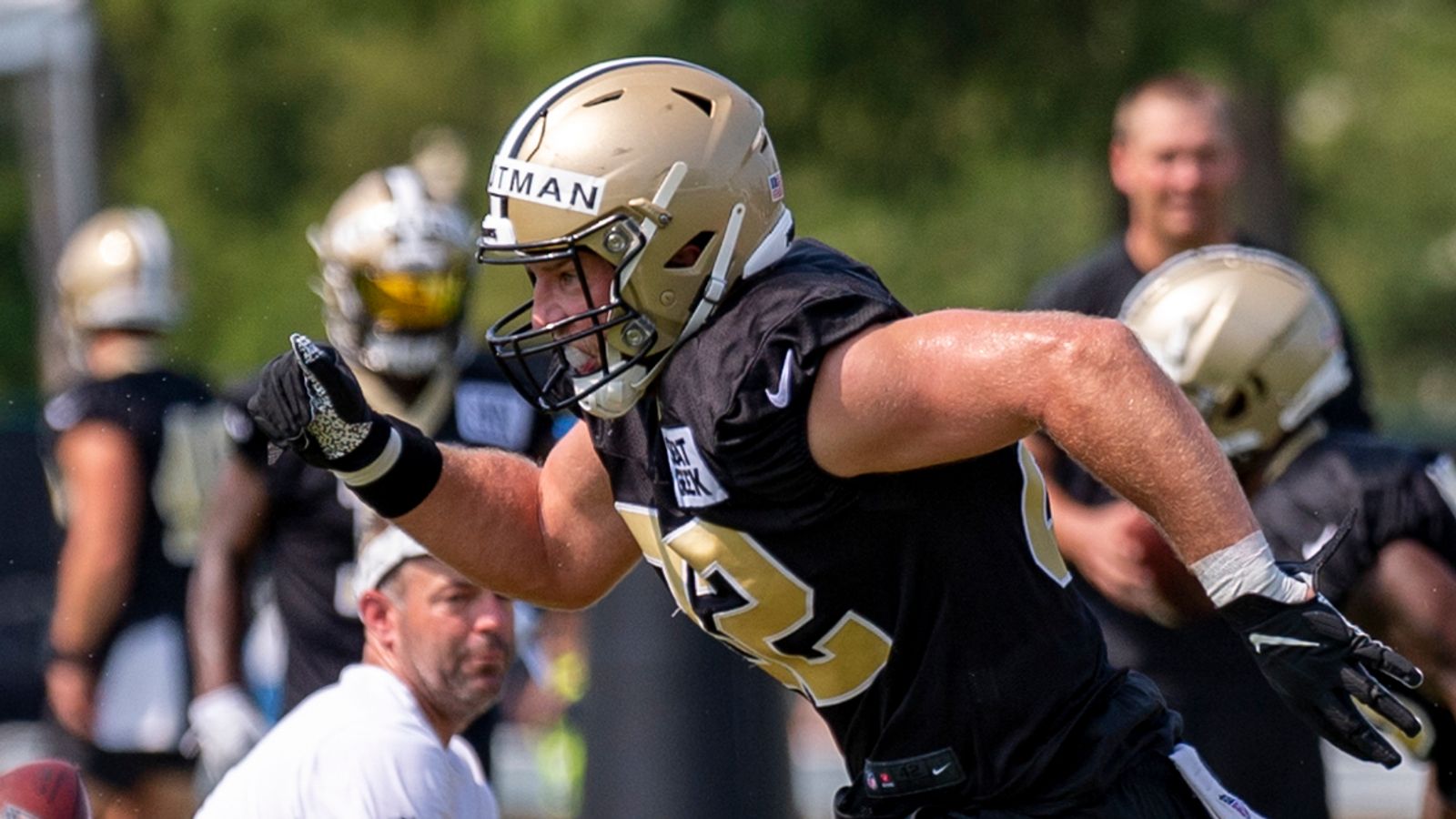 Adam Trautman is ready to step up and become the man at tight end