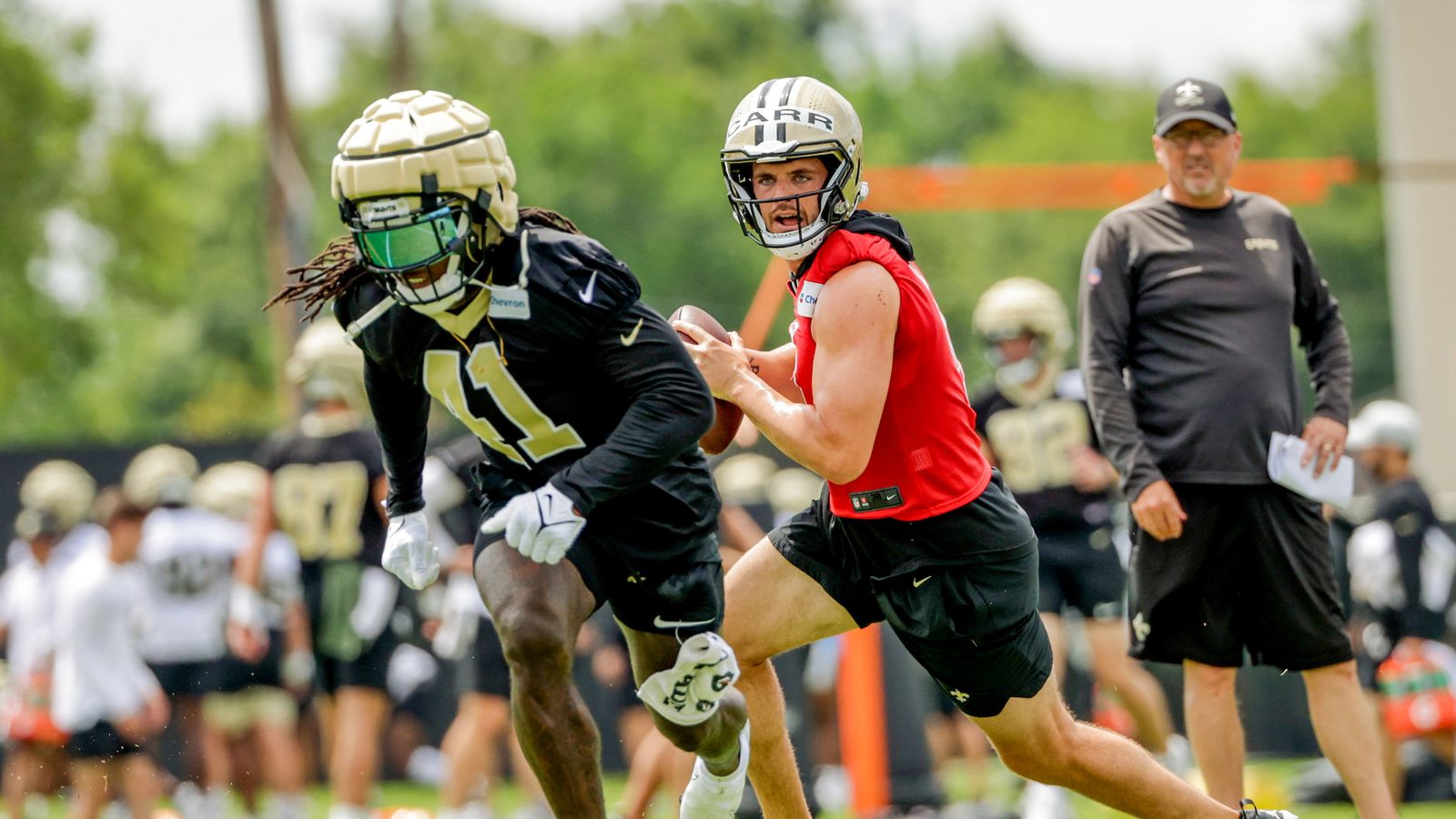 Saints training camp observations: Michael Thomas is back