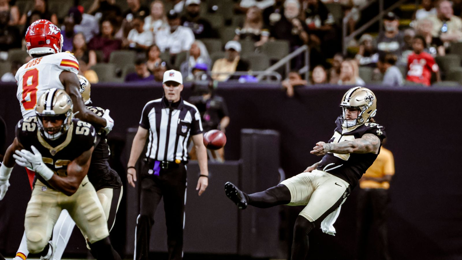 The Saints' 30-year-old Aussie rookie punter is about to become