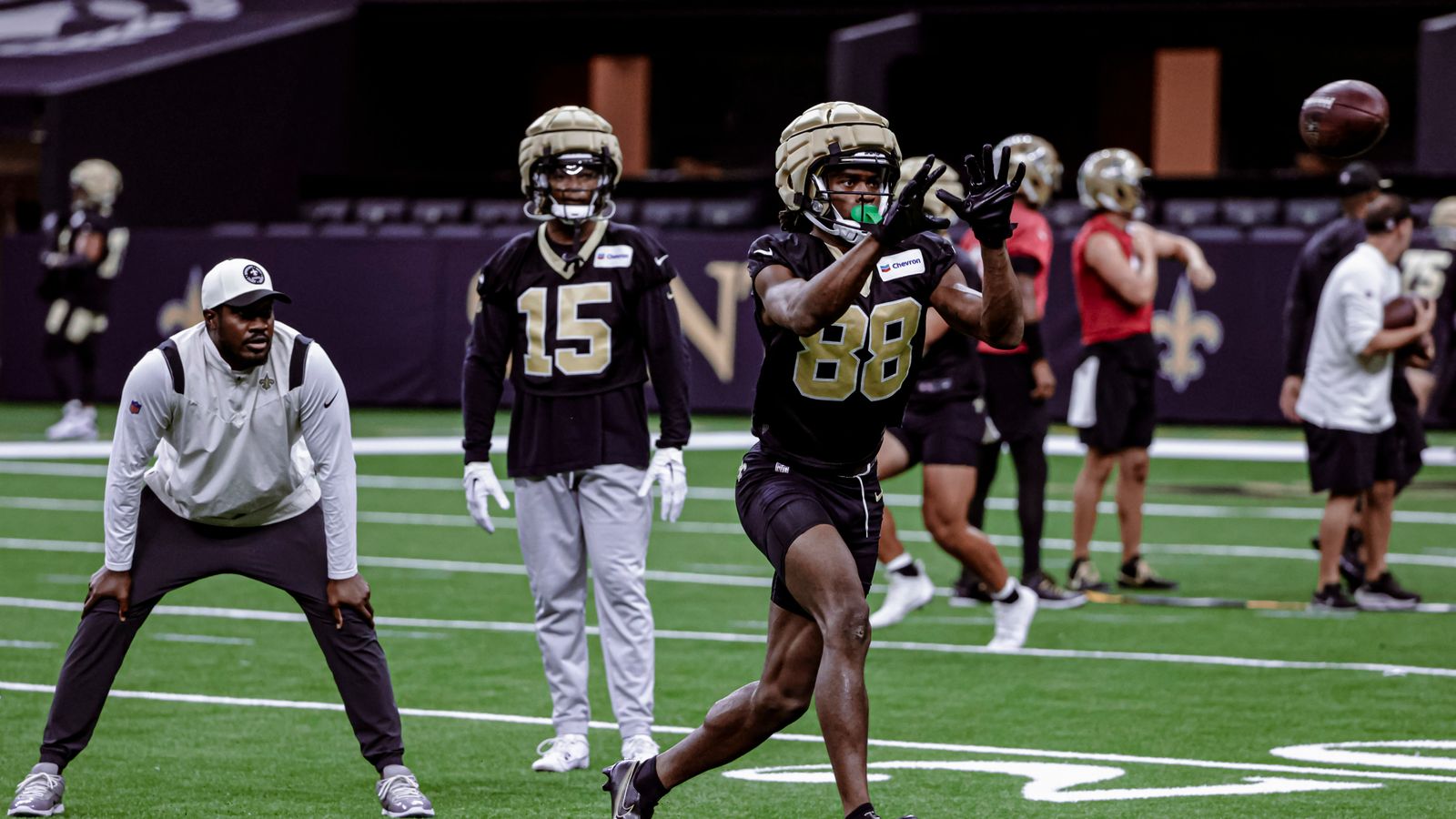 Rookies Shaq Davis, Ellis Merriweather among Saints hoping to make