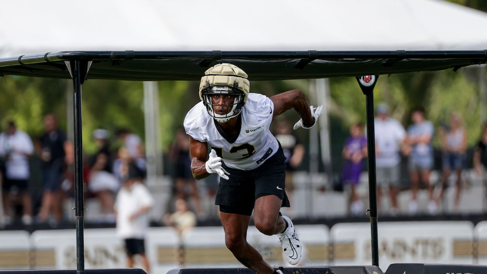 Saints WR Mike Thomas doesn't care what you think. He only cares about one  thing: 'Am I dominating the man across from me?'