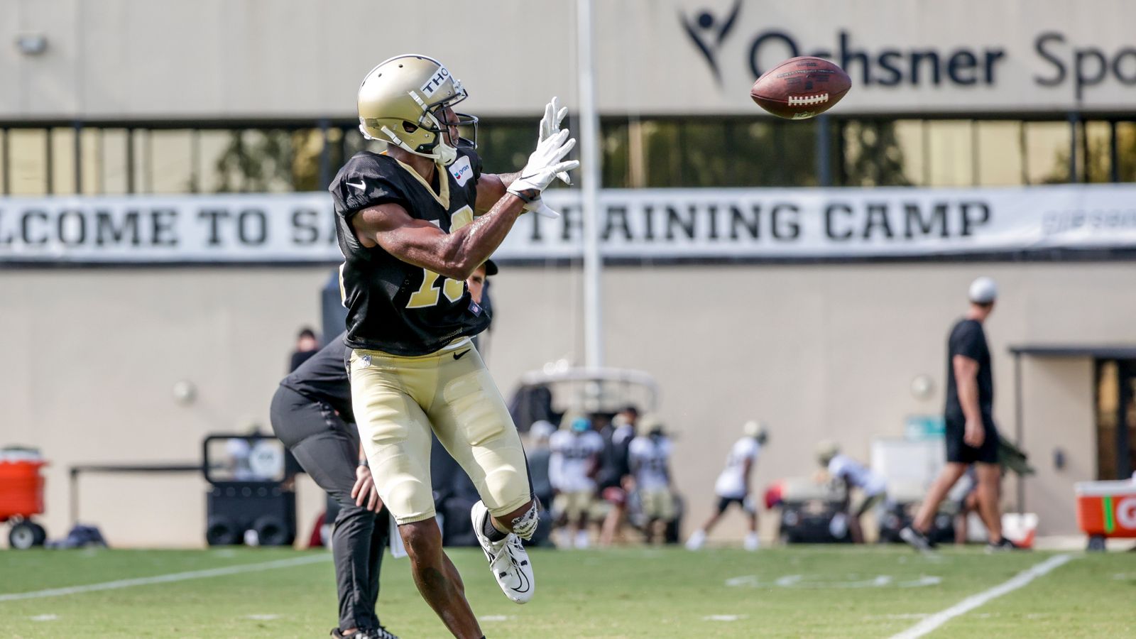 Saints WR Michael Thomas 'fine-tuning everything' as he moves closer to 100  percent 'every day'