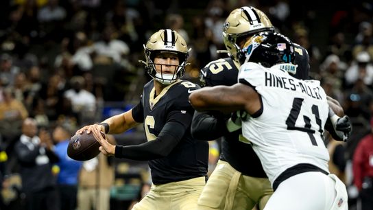 The Tyler Shough Effect: Saints' QB stability attracted free agent signings. Photo by Derick E. Hingle/NewOrleans.Football