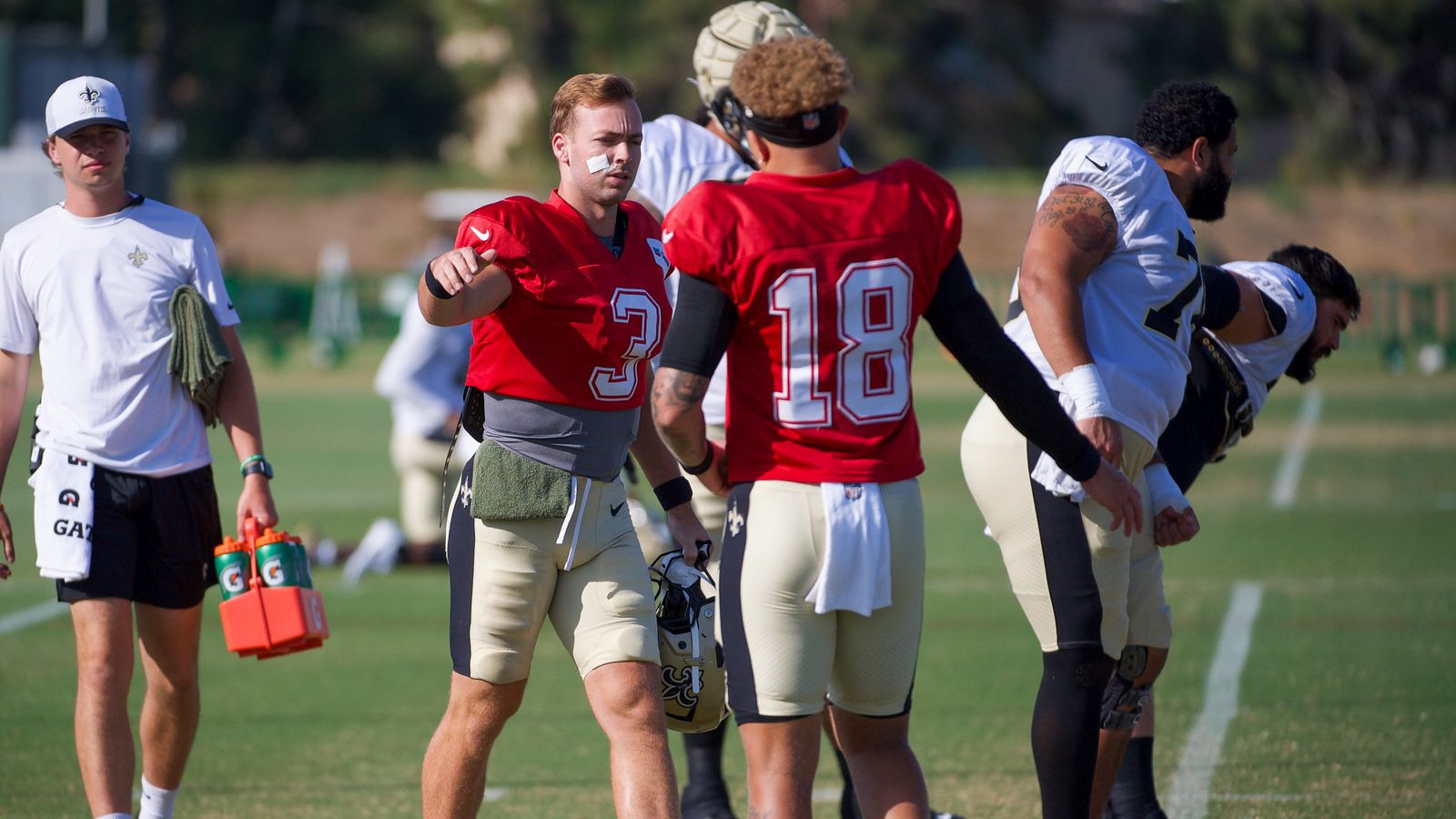 Saints training camp Day 13: Defense dominates the first-team offense; Spencer  Rattler, Jake Haener both stand out