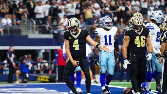 How Saints’ Derek Carr went from slow starter in new offenses to passer rating of 142.4 taken at AT&T Stadium (Analysis)