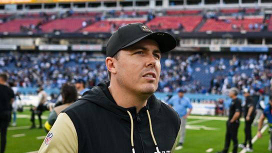 Saints rundown: New Orleans definitely got it right by hiring an offensive head coach (Analysis). Photo by Steve Roberts-Imagn Images