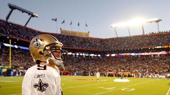 Recalling what made Drew Brees so special now that he’s earned his rightful place in Hall of Fame. Photo by John David Mercer/Imagn Images